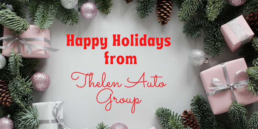 Happy Holidays from the Staff at Thelen Subaru in Bay City, Michigan