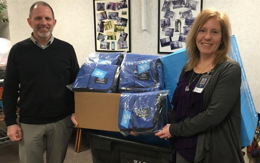 Thelen Subaru in Bay City, MI is Proud to Donate Blankets to Local Rescue Shelter